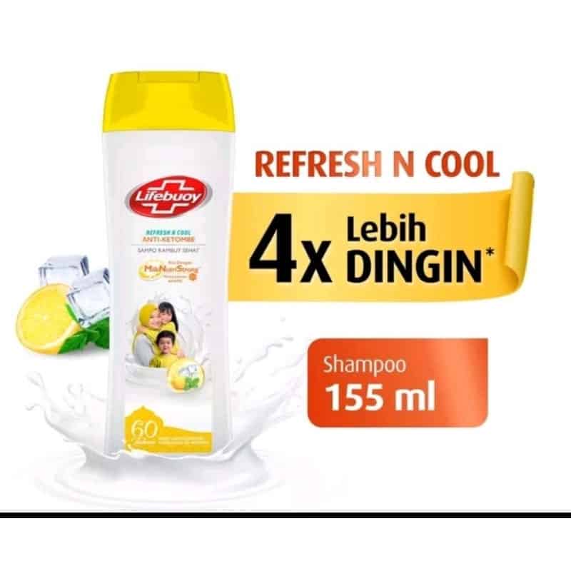 1701417360_Lifebuoy20Shampoo20Anti20Ketombe2015520Lemon-2.jpg Lifebuoy Shampoo Refresh n Cool Lemon 155 ml - Gambar 1