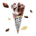 Wall's Cornetto Ice Cream Black & White