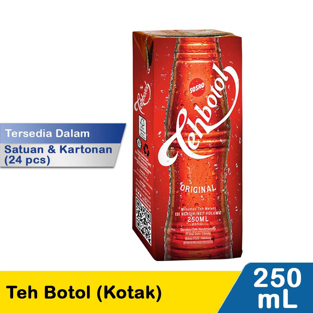1701474749_1700777639_Sosro2520Teh2520Botol2520Kotak25202502520original.jpg Tehbotol SOSRO Minuman Teh Original 250 ml - Gambar 1