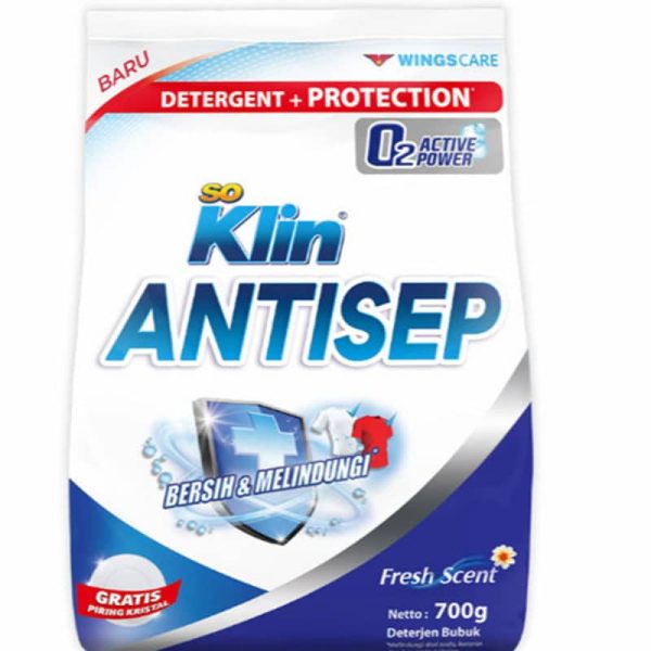 So Klin Antisep Deterjen Bubuk Fresh Scent 700 G