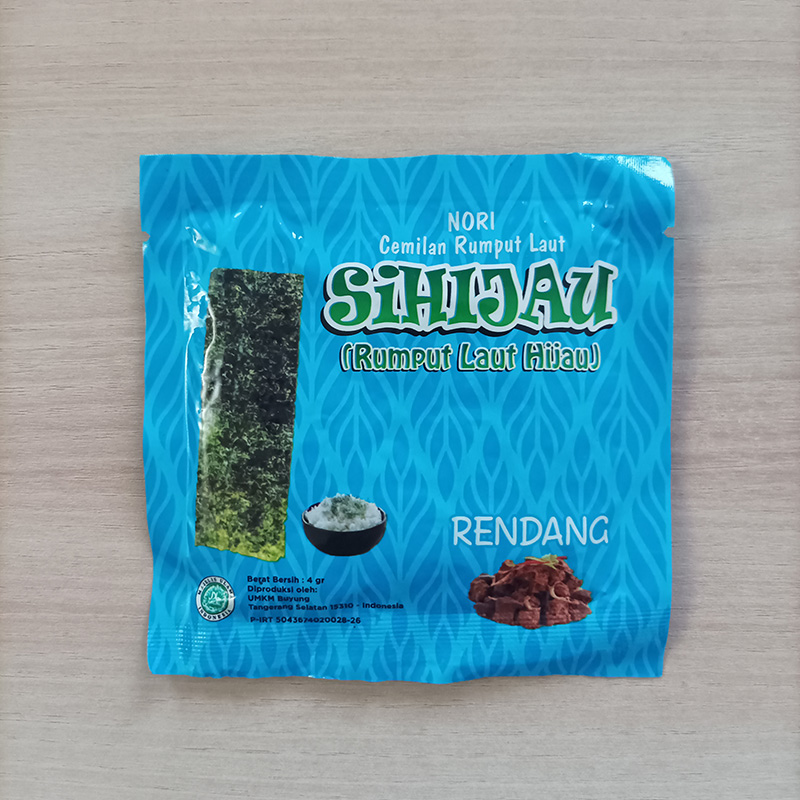 1701475706_1700649941_12.jpg SiHIJAU Rumput Laut RENDANG 4gr - Gambar 1