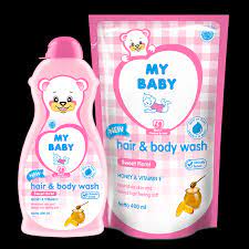 MY BABY Hair and Body Wash Sweet Floral 200 ml