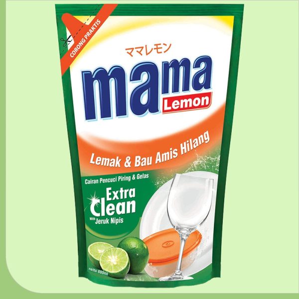 Mama Lemon Sabun Cuci Piring Jeruk Nipis 680 Ml