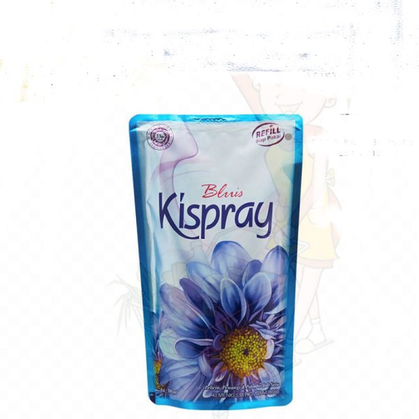 Kispray Bluis Refill Pelembut & Pelicin Pakaian 280 mL