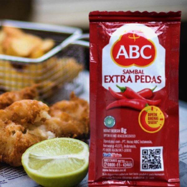 ABC Sambal Extra Pedas Sachet 8gr