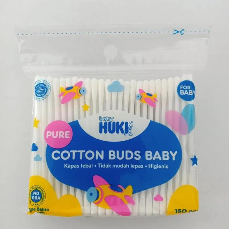 1701482808_Baby20HUKI20Cotton20Buds.jpg HUKI Baby Cotton Buds - Gambar 1