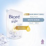Biore Bright Body Foam White Scrub 380 ml