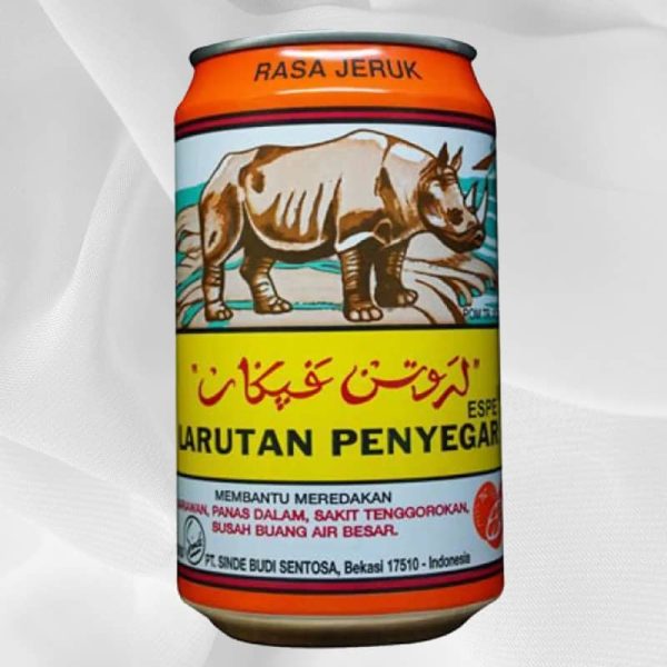 Cap Badak Larutan penyegar Jeruk Kaleng 320 ml