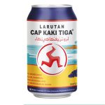 Cap Kaki Tiga Larutan Penyegar Anggur Kaleng 320 ml