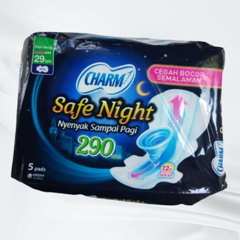 1701533474_Charm20Safe20Night2029CM20Wings20527S.jpg Charm Safe Night 29CM Wings 5'S - Gambar 1