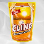 Cling Glass Clean Yellow Pouch 425ml