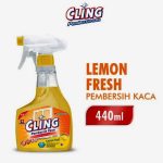 CLING Pembersih Kaca Lemon Fresh 440 ml