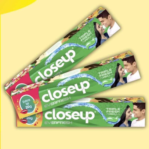 Closeup Pasta Gigi Segar Menthol Fresh 160 + 20g