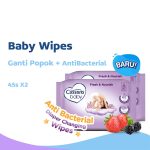 Cussons Baby Wipes Fresh& Nourish Dual Pack 45 s