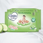 Cussons BabyWipes Naturally Refreshing Dual Pack 45 s