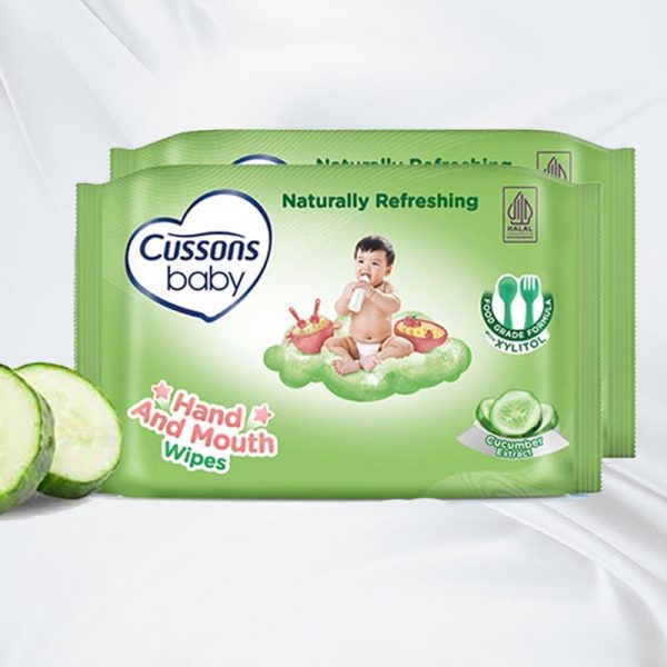 Cussons BabyWipes Naturally Refreshing Dual Pack 45 s