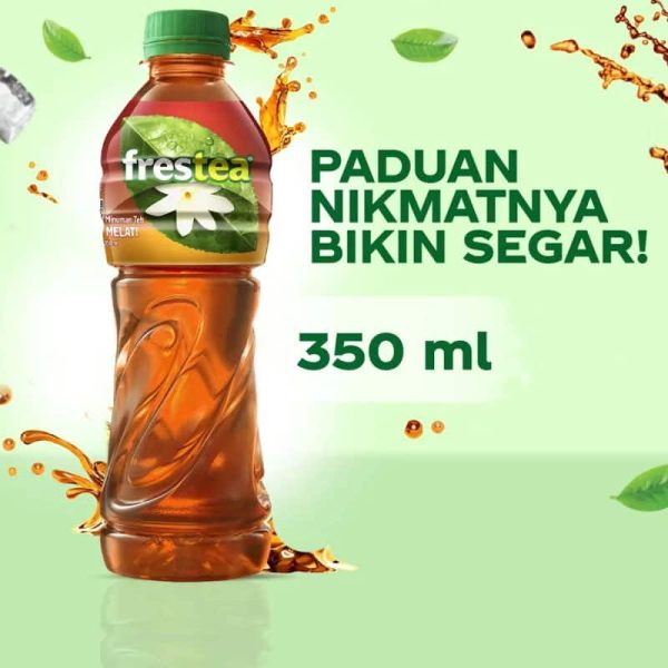 Frestea Jasmine Minuman Teh Rasa Melati Botol 350 ml