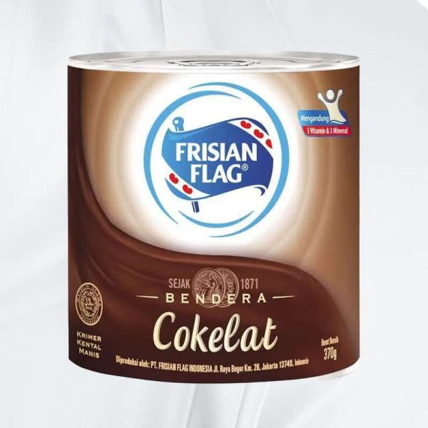 FRISIAN FLAG Kental Manis Cokelat 370 g