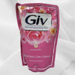 Giv White Sabun Mandi Damask Rose & Cherry Blossom 400 ml