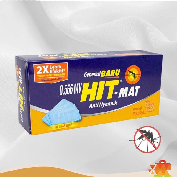 HIT Mat Obat Anti Nyamuk Elektrik Wangi Floral 18 pcs