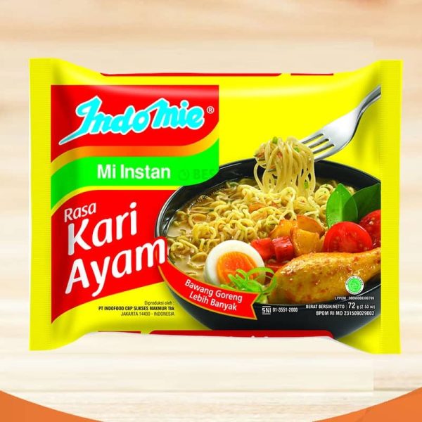 Indomie Mi Instan Kari Ayam 70 g