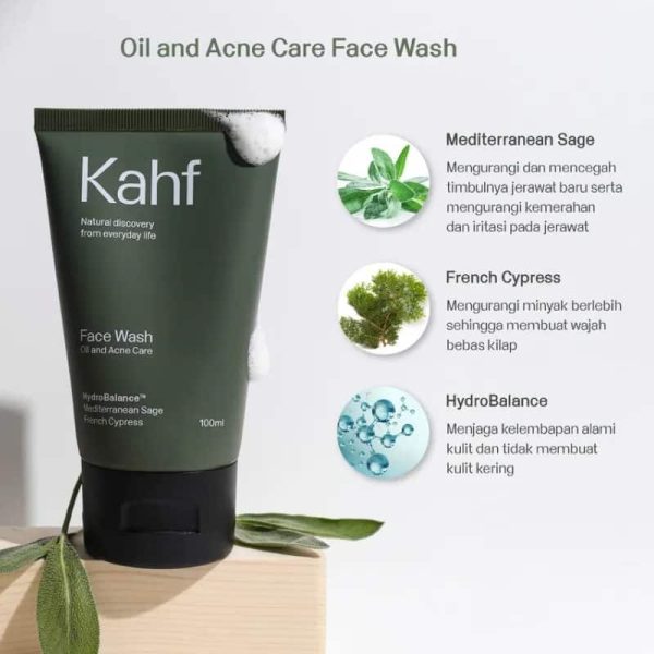 Kahf Face Wash Oil and Acne Care 100 ml