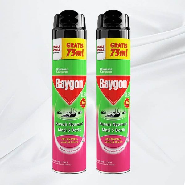 Baygon Aerosol Flower Garden 600ml