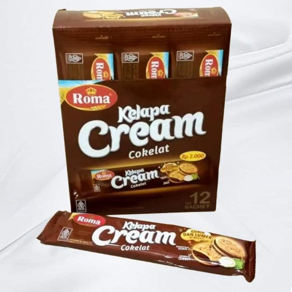 Roma Kelapa Biskuit Cream Coklat 40gr