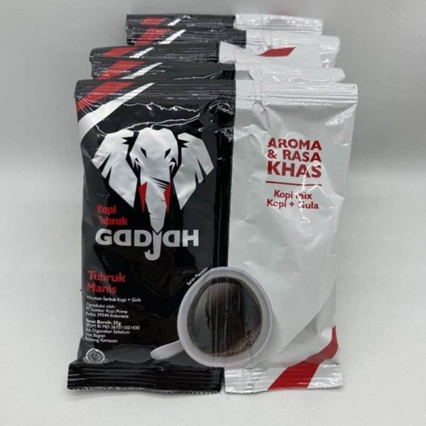 Kopi Gadjah Tubruk Manis 25gr