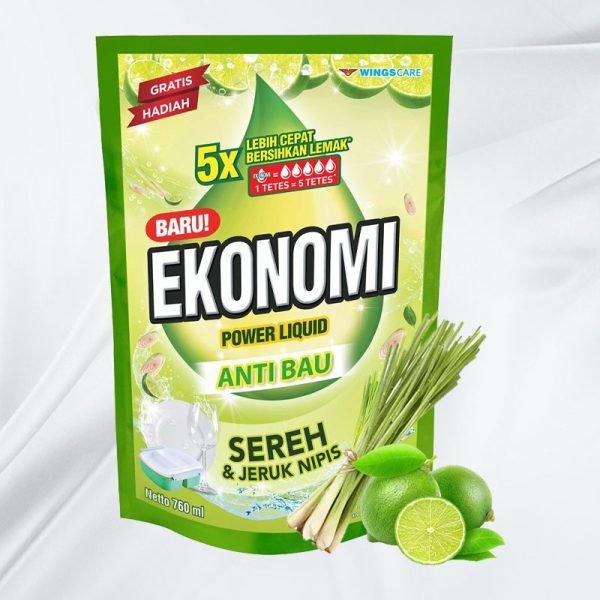 Ekonomi Sabun Cuci Piring Sereh Jeruk Nipis 650ml