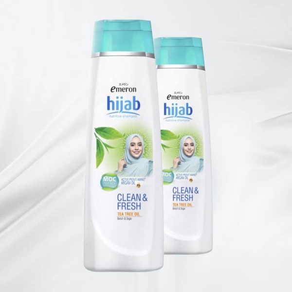 Emeron Shampo Hijab Clean Fresh Tea Tree Oil 170ml