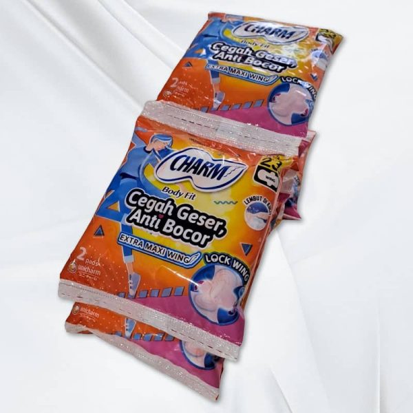 Charm Body Fit Extra Maxi 23cm 2s