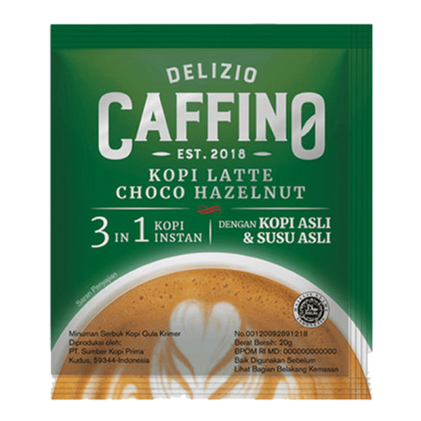Caffino Latte Choco Hazelnut 3 in 1 20gr
