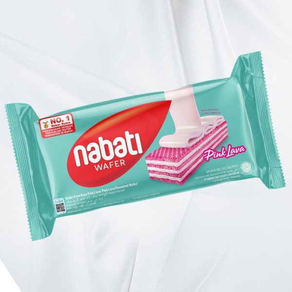 Nabati Wafer Pink Lava 122gr