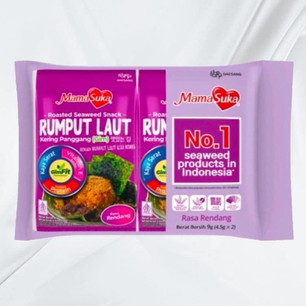 MamaSuka Rumput Laut Rendang 4.4gr