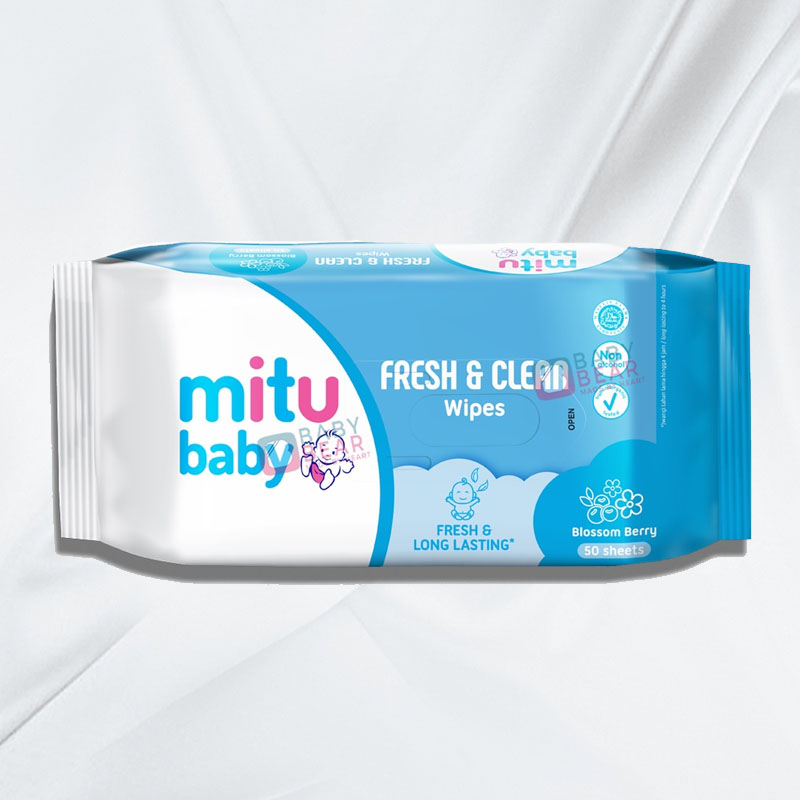 1702201235_Mitu20Baby20Wipes20Blossom20Berry2050s.jpg Mitu Baby Wipes Blossom Berry 50s - Gambar 1