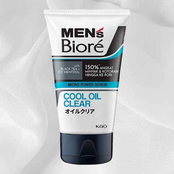 MEN's Biore Facial Foam Cool Oil Clear 100 g