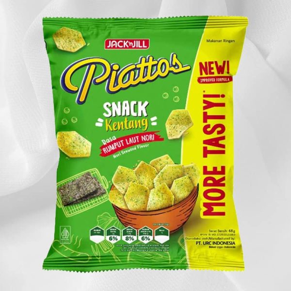 Piattos Snack Kentang Rumput Laut Nori 15gr
