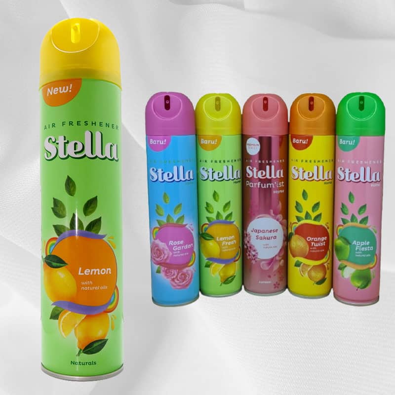 1702367544_Stella20Air20Freshener20Aerosol20Lemon2025020ml.jpg Stella Air Freshener Aerosol Lemon 250 ml - Gambar 1