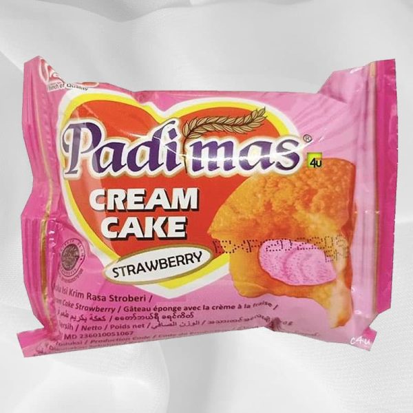 Padimas Mini Cream Cake Strawberry 9gr per 2ps