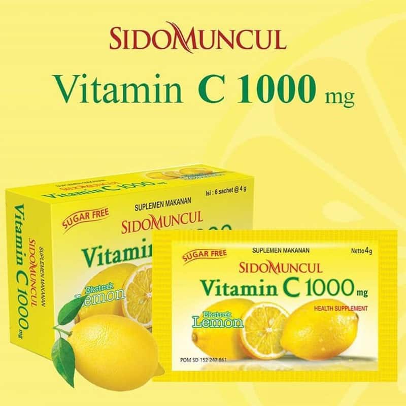 1703415093_Sidomuncul20Vitamin20C20100020Lemon.jpg Sidomuncul Vitamin C 1000 Lemon 4gr - Gambar 1