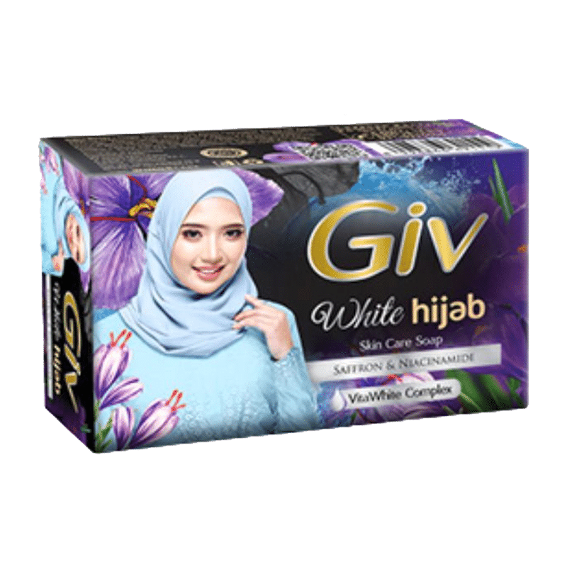 1703420364_Giv20Perfumed20Beauty20Soap20White20Hijab2072gr-1.png Giv Perfumed Beauty Soap White Hijab 72gr - Gambar 1