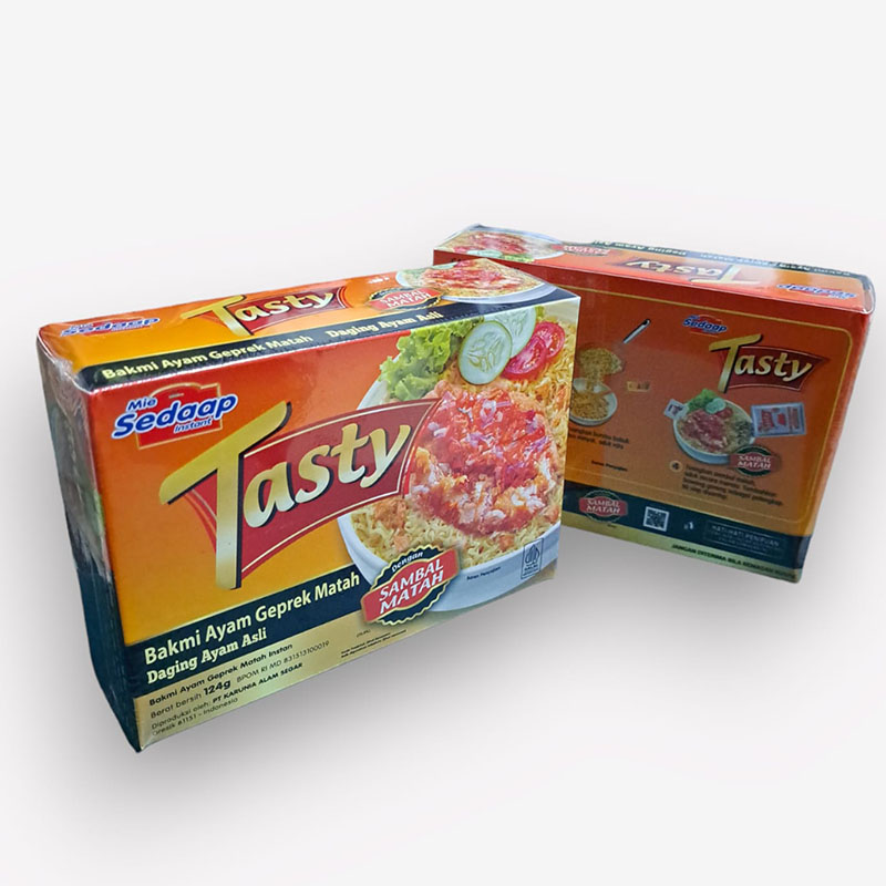 1703431508_Sedaap20Tasty20Bakmi20Ayam20Geprek20Sambal20Matah20124gr-6.jpg Sedaap Tasty Bakmi Ayam Geprek Sambal Matah 124gr - Gambar 1