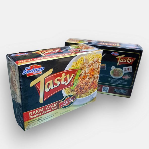 Sedaap Tasty Bakmi Ayam Daging Ayam Asli 129gr