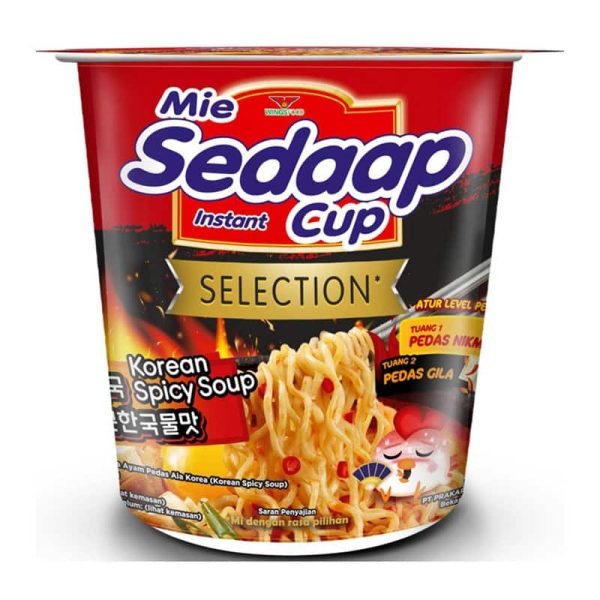 Sedaap Cup Selection Korean Spicy Soup 75gr