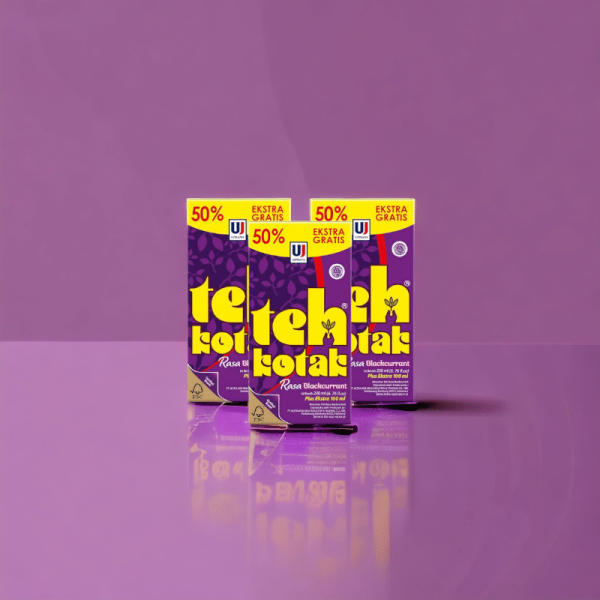Ultra Teh Kotak Rasa Black currant 300ml