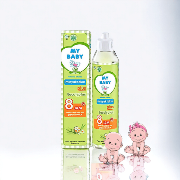 MY BABY Minyak Telon Eucalyptus Longer Protection 90mL