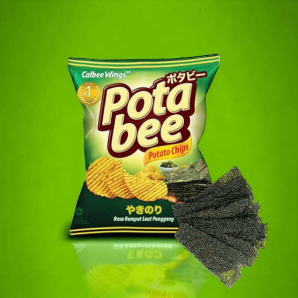 Pota bee Potato Chips GRILLED SEAWEED 15G