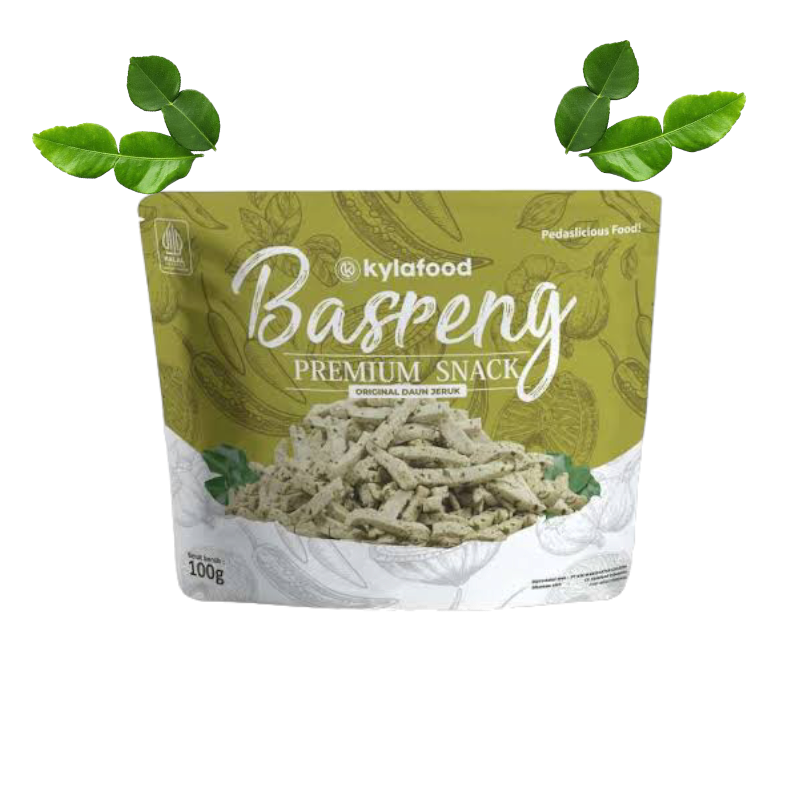 1707189458_PhotoRoom-20240206_101448.png Basreng PREMIUM SNACK Original Daun Jeruk 100G - Gambar 1