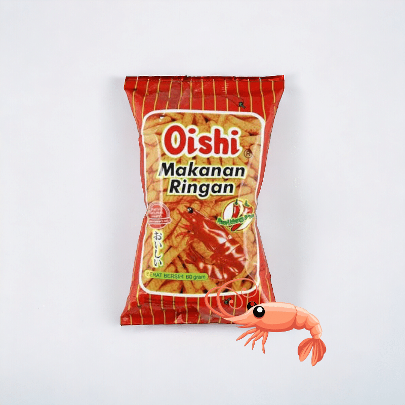1707792642_PhotoRoom-20240213_094822-1.png Oishi rasa udang pedas 60G - Gambar 1